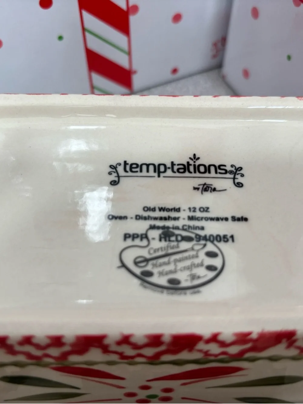 Temp-Tations Holiday 12oz Mini Loaf Bakers Set of 4 with Gift Boxes